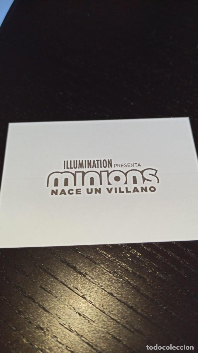 Trading cards: Tarjetas minions carrefour pegatina 9 - Foto 2