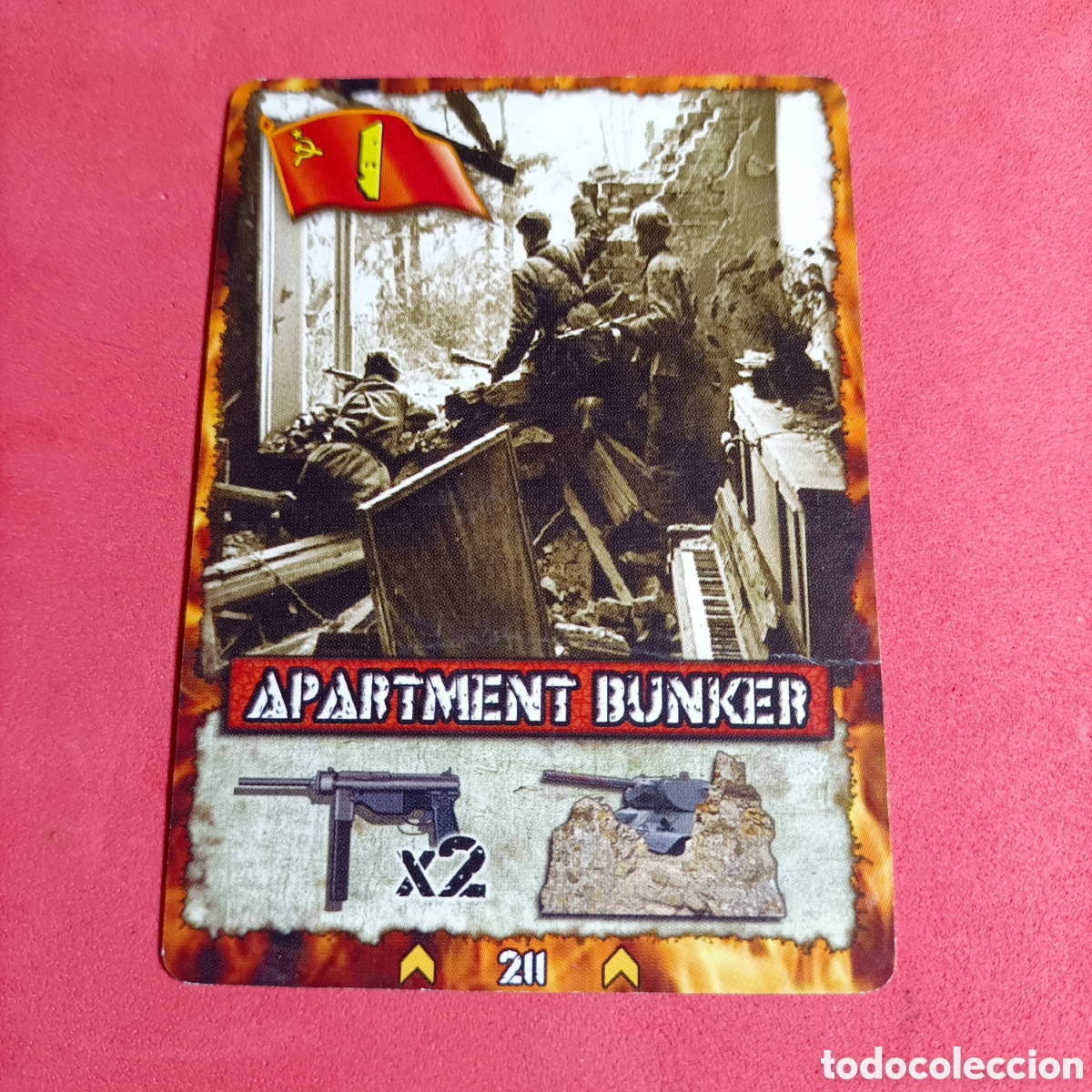 Cartas Colecion&aacute;veis: (61.10) CARTA THE HELL OF STALINGRAD 2009 - N&deg;211 APARTMENT BUNKER
