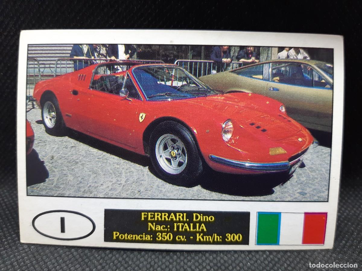 Trading cards: COMICROMO AUTOCOLOR - N&ordm; 51 FERRARI DINO