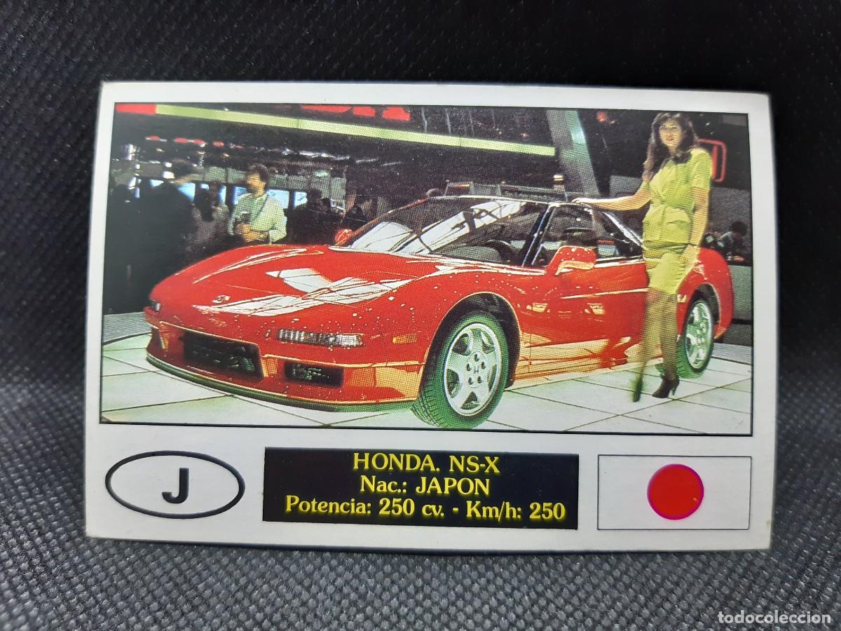 Trading Cards: COMICROMO AUTOCOLOR - N&ordm; 61 HONDA NS-X