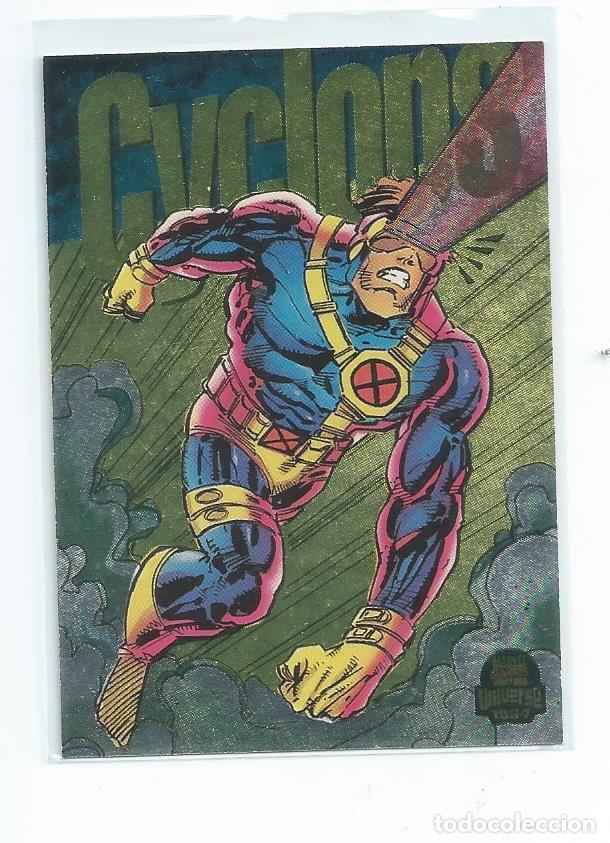 Trading cards: MARVEL UNIVERSE 1994 : SUBSET POWERBLAST N&ordm; 5 (DE 9) : CICLOPE - Foto 1