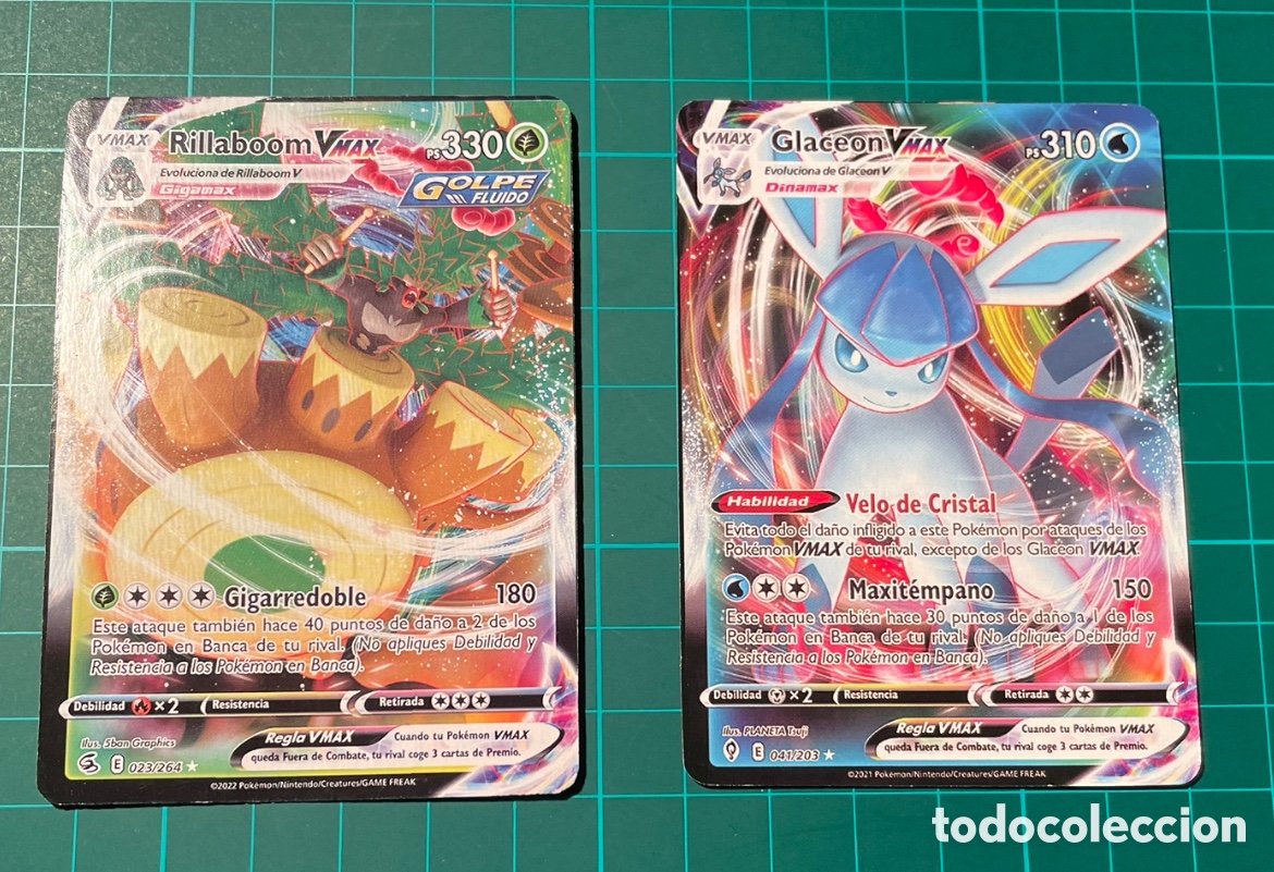 pack cartas pokémon cinderace vmax y vaporeon v - Comprar Cartas  Colecionáveis antigas no todocoleccion