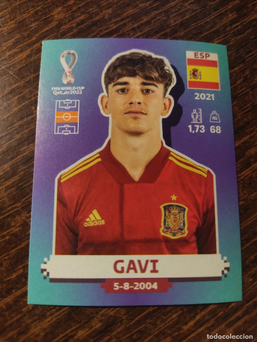 Sammelkarten: Qatar 2022 FIFA World Cup - Panini cromos - ESP 10 Gavi - Espa&ntilde;a