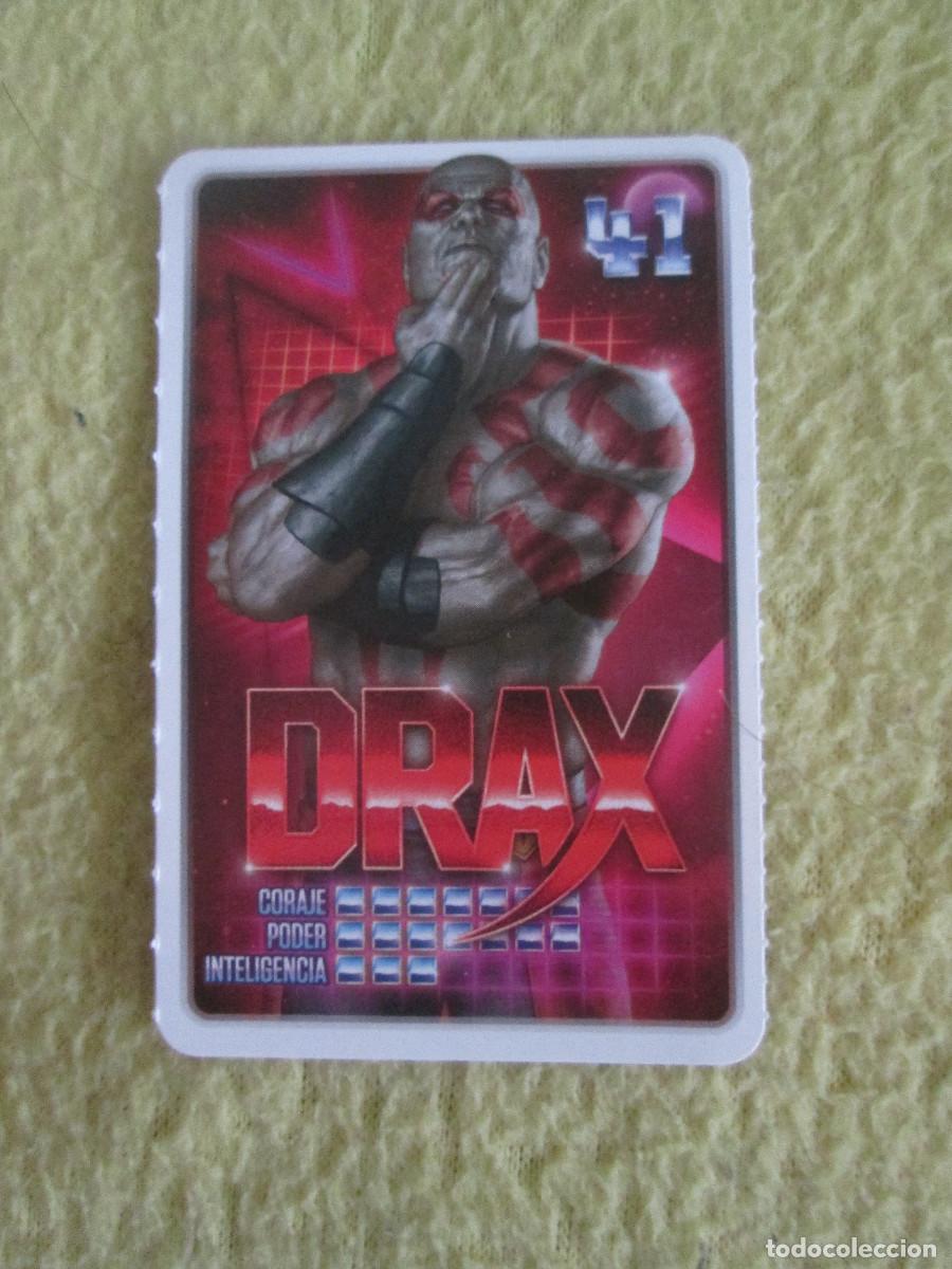 Trading cards: CARREFOUR 2022 - MARVEL DESCUBRE TU PODER - N&ordm; 41 - DRAX - Foto 1