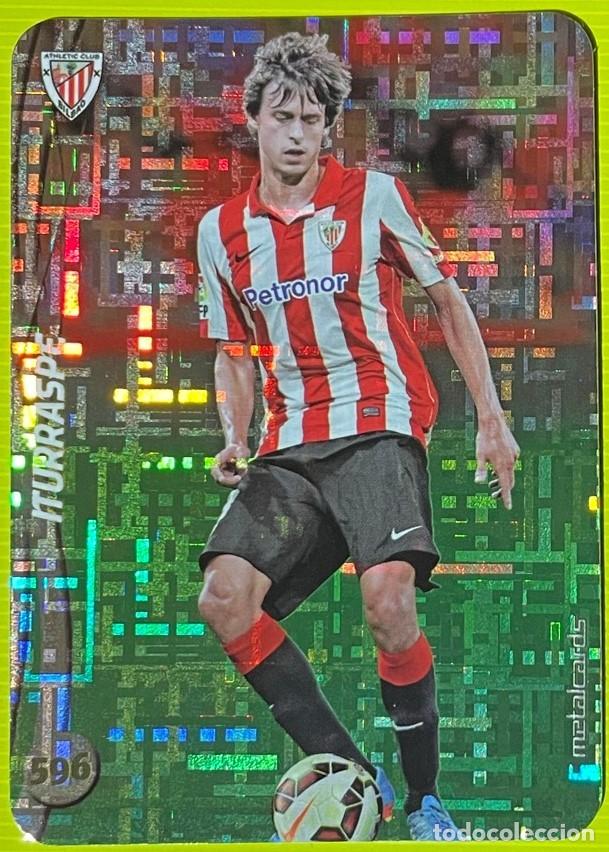 Trading cards: 596 ITURRASPE ATHLETIC DE BILBAO TOP TETRIS FICHAS ALBUM MUNDICROMO 2014 2015 14 15