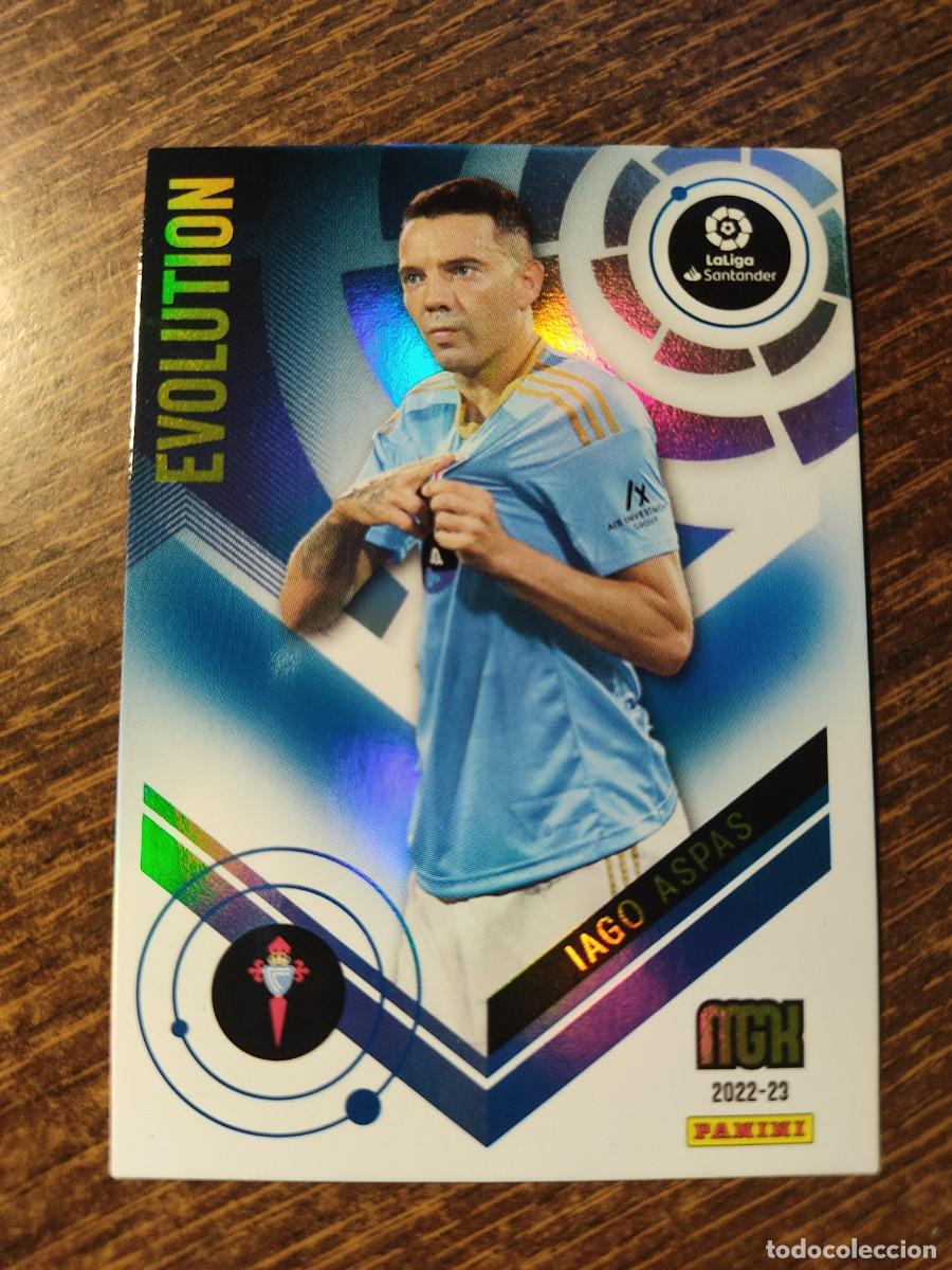 Trading cards: Megacracks 2022/23 #500 Iago Aspas - Celta - Evolution - Edit. Panini - Foto 1