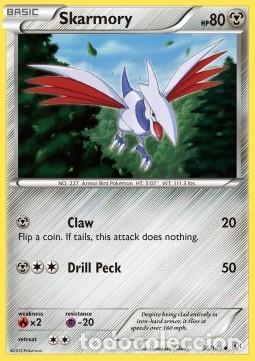 Trading cards: Carta pokemon Skarmory (BCR 95)-Confini Varcati-U - lingua ITA-condizione EX - Pokemon