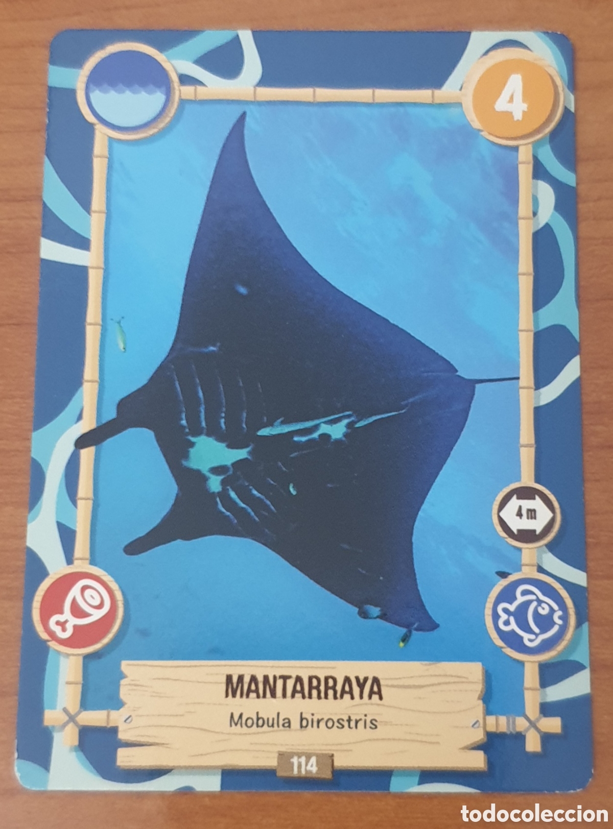 Trading cards: CARTA REWILD PANINI N&deg; 114 MANTARRAYA - Foto 1