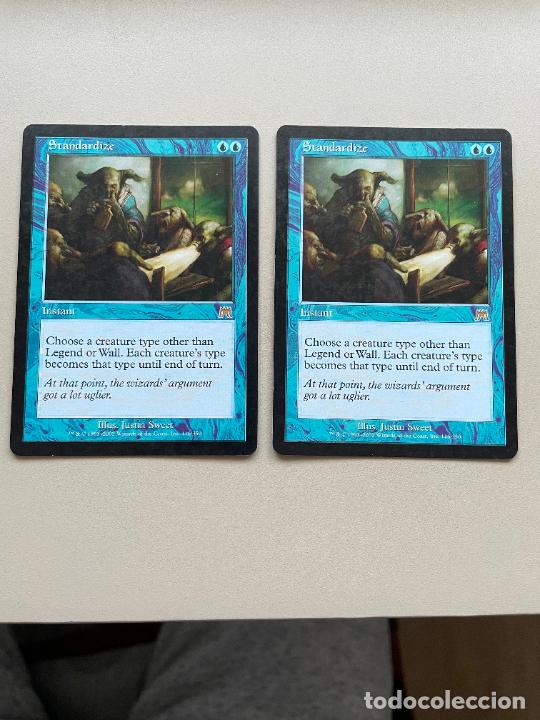 Trading cards: MAGIC THE GATHERING - STANDARDIZE x 2 ( ONSLAUGHT ) - Foto 1