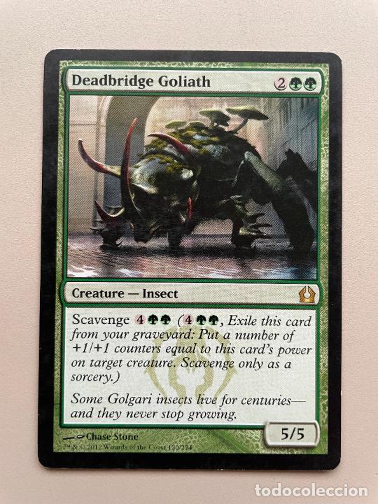 Trading cards: MAGIC THE GATHERING - DEADBRIDGE GOLIATH ( RETURN TO RAVNICA ) - Foto 1
