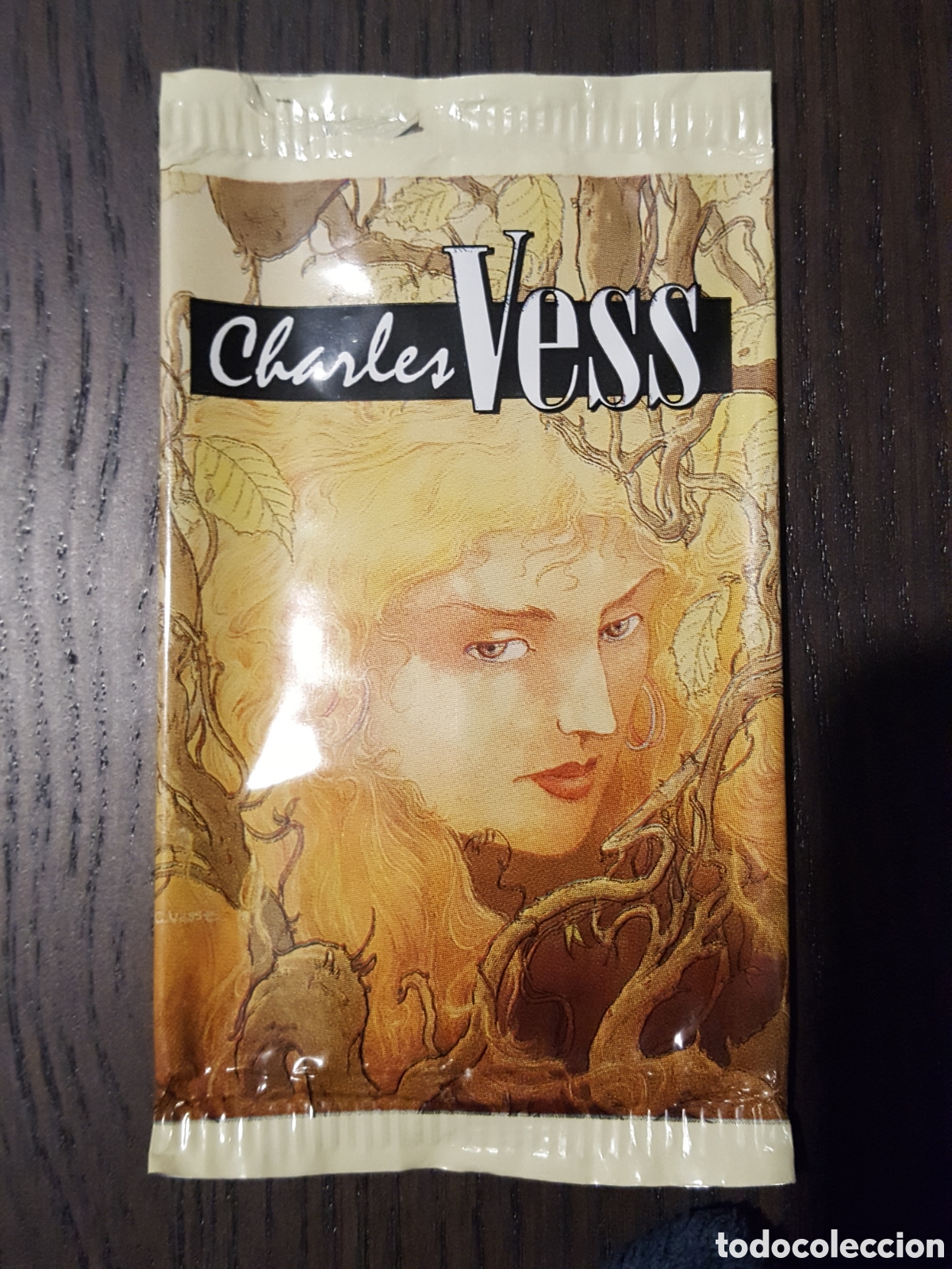 Trading Cards: Sobre vacio - Charles Vess Fantasy art - FPG Friedlander 1995 - Trading cards