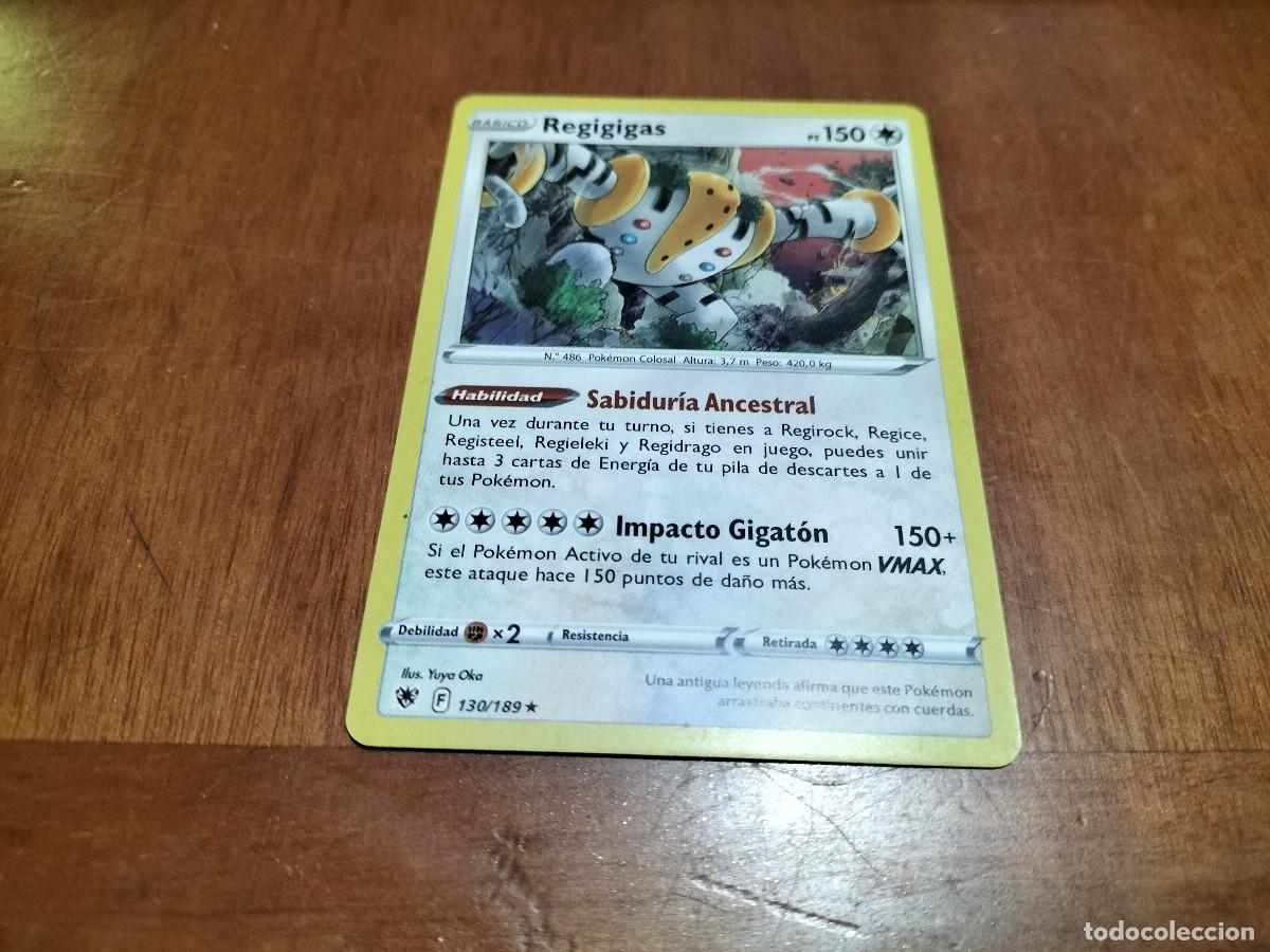 113/159 regigigas v. pokemon. escarlata y púrpu - Comprar Cartas  Colecionáveis antigas no todocoleccion