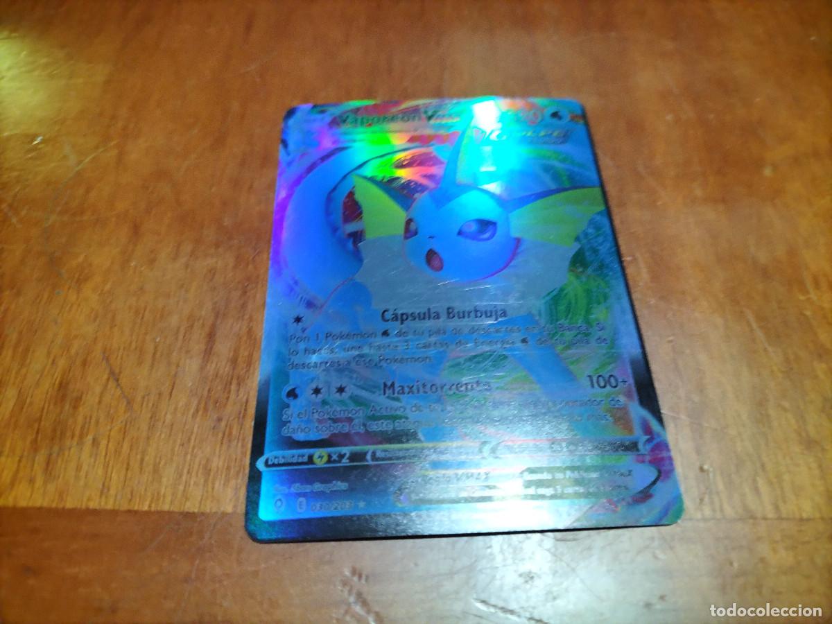 Cartas Pokémon V E Vmax - Vaporeon Premium + Brinde Original