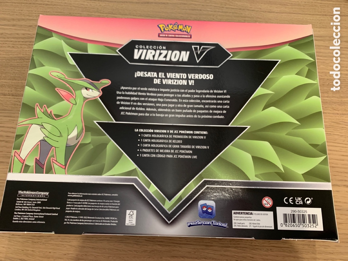 Pokémon TCG: Colección Virizion V (Castellano)