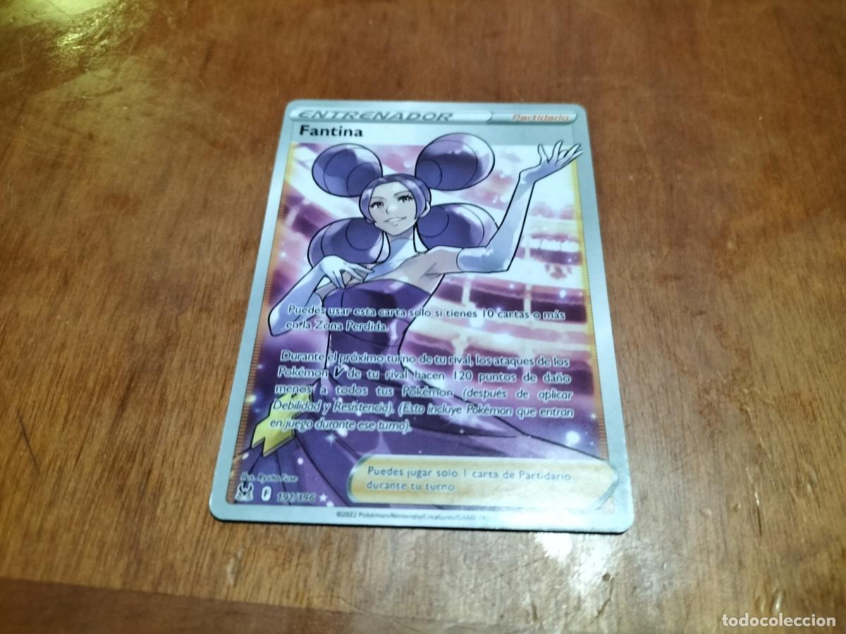 191 fantina. entrenador. pokemon. tempestad pla - Buy Antique trading cards  on todocoleccion