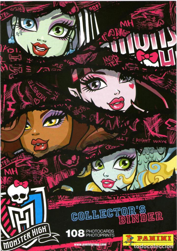Trading Cards: MONSTER HIGH Postales 2013 CROMO SUELTO A 0,10 Fotos Photocards Tarjetas PANINI Se confecciona Lote