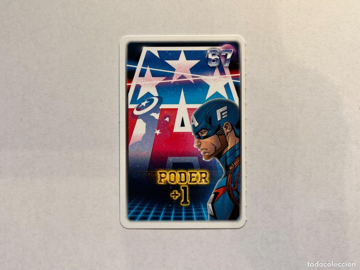 Trading cards: Cromo Colecci&oacute;n Marvel Carrefour 2022 - n&ordm;67 Poder +1 - Foto 1