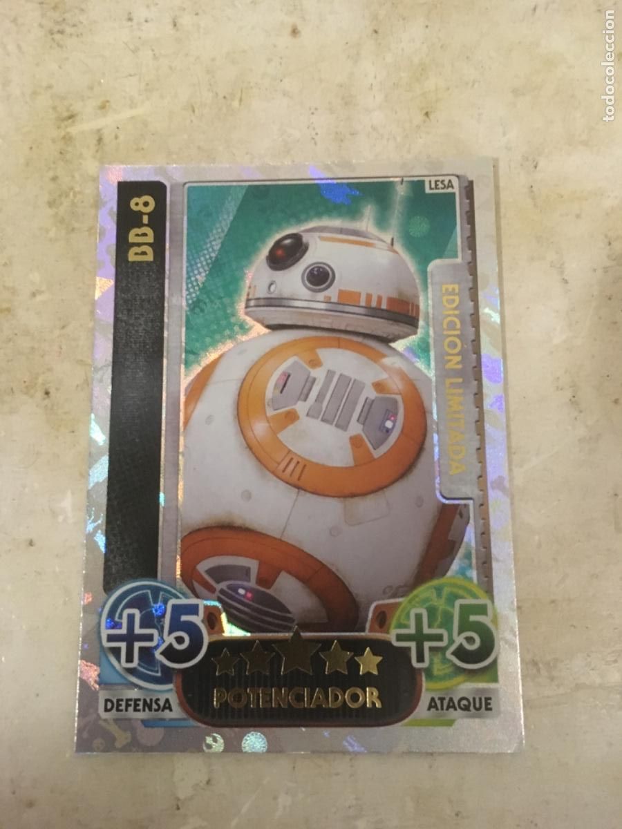 Trading cards: Topps Star Wars 2015 BB-8, edici&oacute;n limitada - Foto 1