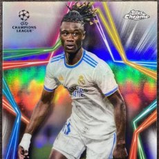 Trading Cards: TOPPS CHROME FUTURE STARS 2022 EDUARDO CAMAVINGA REAL MADRID UEFA CL HOLO REFRACTOR