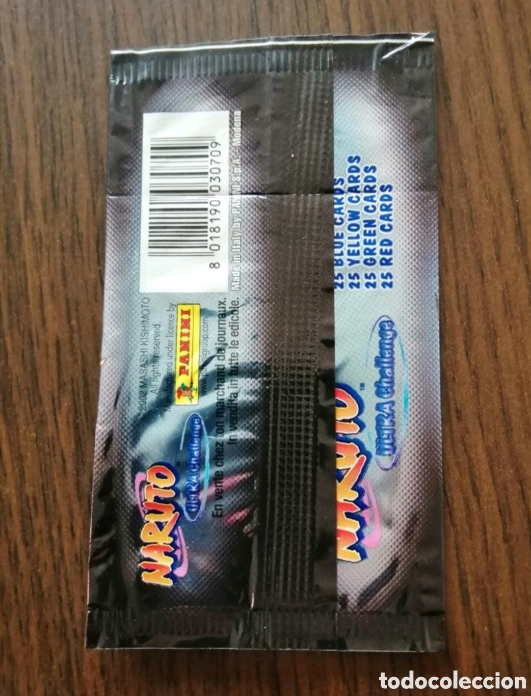 Trading cards: Sobre vac&iacute;o ultracards Naruto Panini - Foto 2