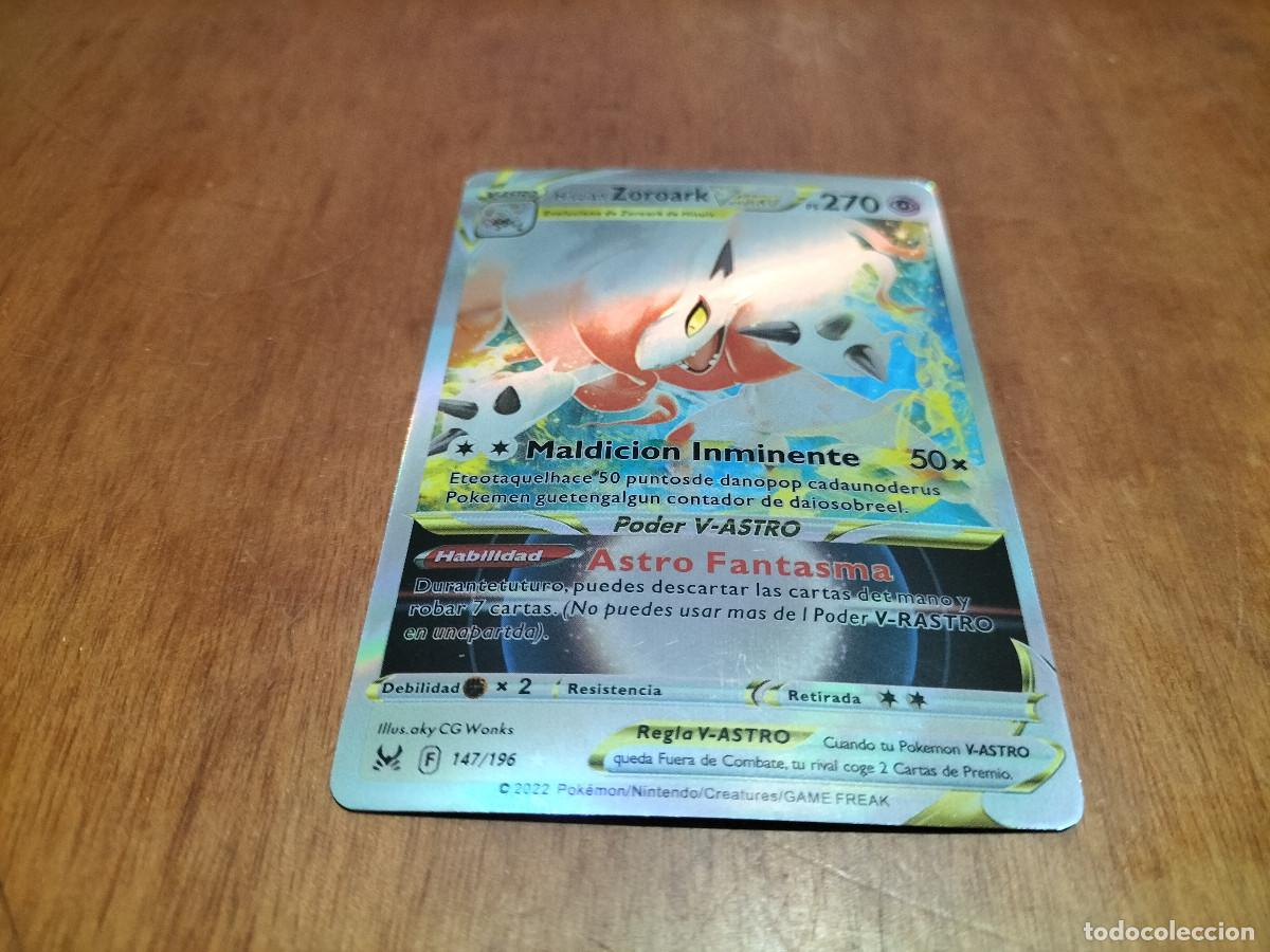 Trading cards: 147 ZOROARK POKEMON. SILVER TEMPEST. CARTA. CROMO. COMO NUEVA