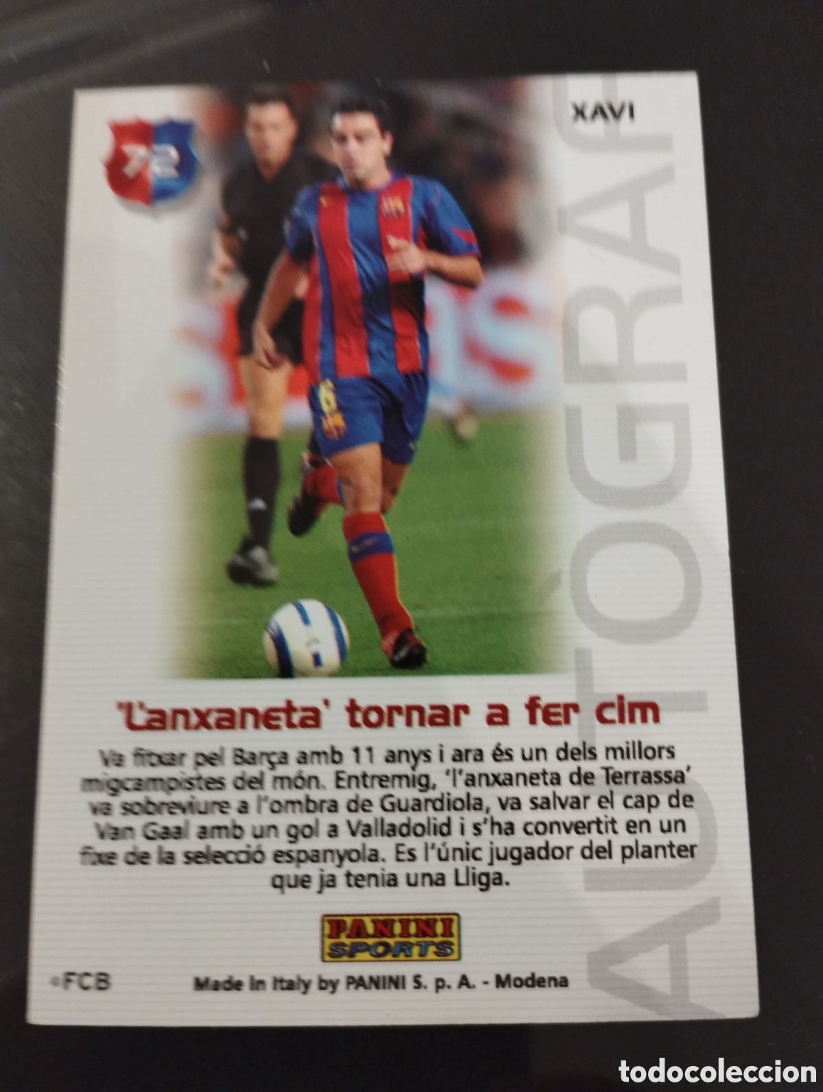 Trading cards: Barca Campio 2005/05 Xavi 72 - Foto 2