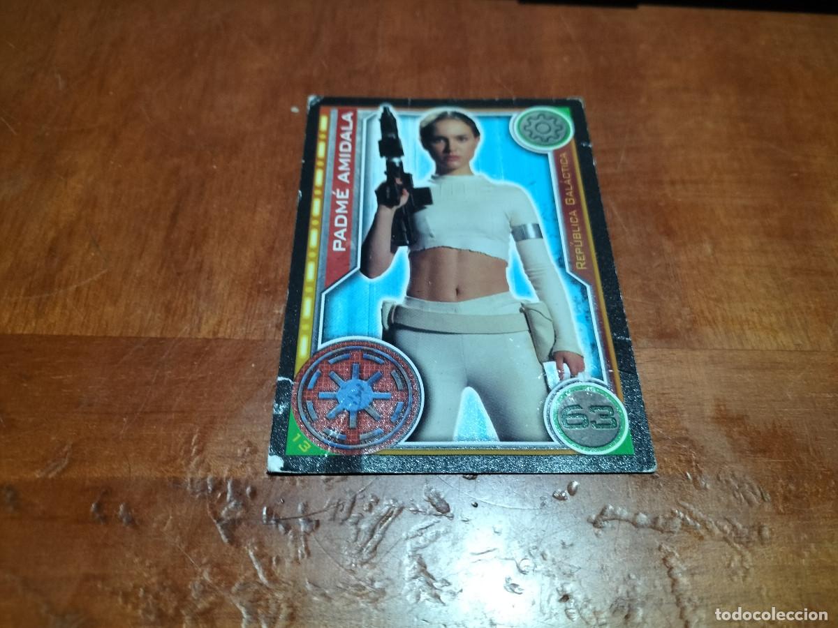 padmé amidala. el camino de los jedi. topps tra - Compra venta en  todocoleccion