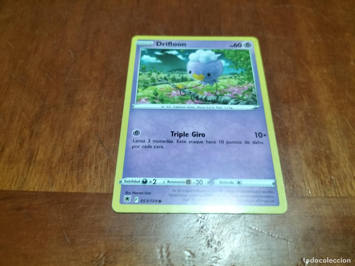 Trading Cards: 63 DRIFLOON POKEMON. ORIGEN PERDIDO. CARTA. CROMO. COMO NUEVA.