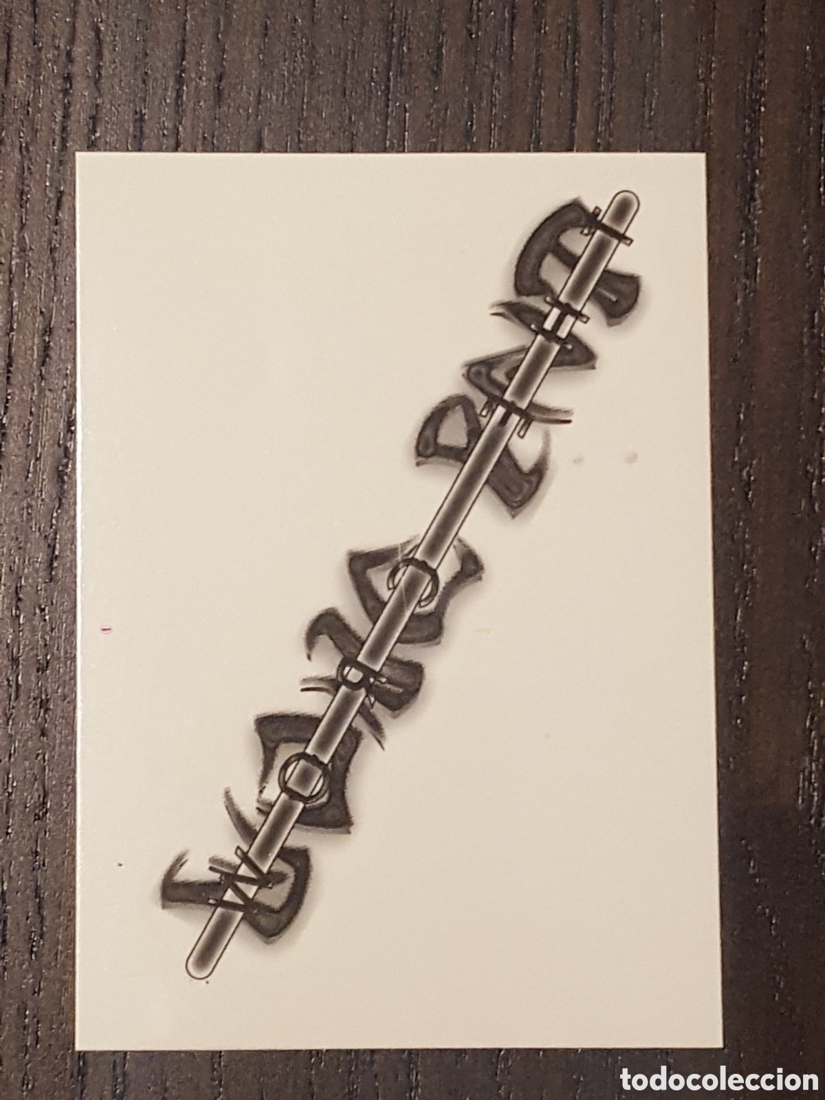 Trading Cards: Trading card - 1997 The Crow: City of Angels - Tatoo 5 - Perfecto estado - El Cuervo ciudad angeles