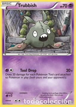 Trading Cards: Carta pokemon Trubbish (PLS 65)-Uragano Plasma-C - lingua ITA-condizione EX - Pokemon