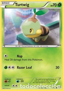 Trading Cards: Carta pokemon Turtwig (PLS 1)-Uragano Plasma-C - lingua ITA-condizione EX - Pokemon