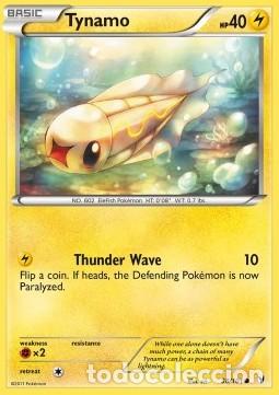 Trading Cards: Carta pokemon Tynamo (NVI 38)-Vittorie Regali-C - lingua ITA-condizione EX - Pokemon