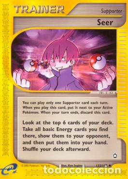 Trading Cards: Carta pokemon Veggente (AQ 133)-Aquapolis-U - lingua EN-condizione EX - Pokemon