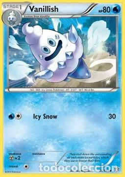 Trading Cards: Carta pokemon Vanillish (PLS 36)-Uragano Plasma-U - lingua ITA-condizione EX - Pokemon