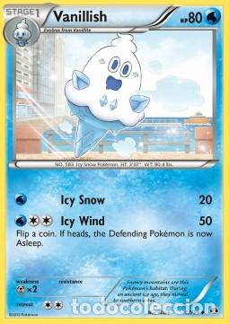 Trading Cards: Carta pokemon Vanillish (NXD 32)-Destini Futuri-U - lingua ITA-condizione EX - Pokemon
