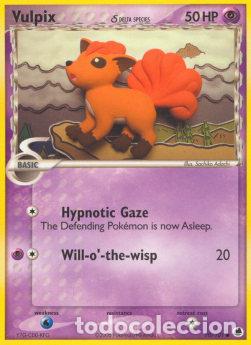 Trading Cards: Carta pokemon Vulpix &delta; Delta Species (DF 70)-EX L'Isola dei Draghi-C - lingua EN-condizione GD - Pok
