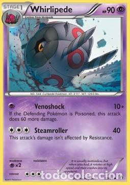 Trading Cards: Carta pokemon Whirlipede (EPO 39)-Nuove Forze-U - lingua ITA-condizione EX - Pokemon