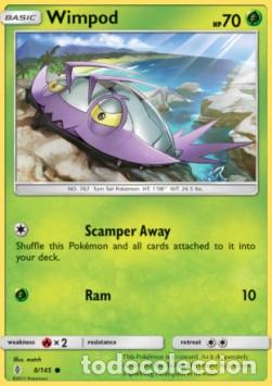 Trading Cards: Carta pokemon Wimpod (GRI 8)-Guardiani Nascenti-C - lingua ITA-condizione NM - Pokemon