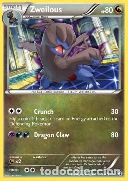 Trading Cards: Carta pokemon Zweilous (DRX 95)-Stirpe dei Draghi-U - lingua ITA-condizione NM - Pokemon