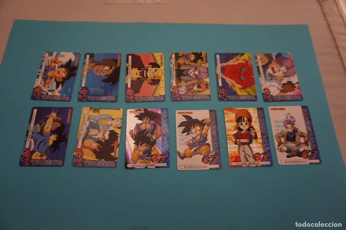 mini lámina de papel dragon ball gt letras japo - Compra venta en  todocoleccion