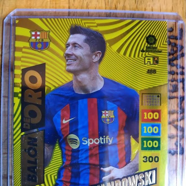 Lewandowski Balón de Oro Adrenalyn XL La Liga 2022 2023