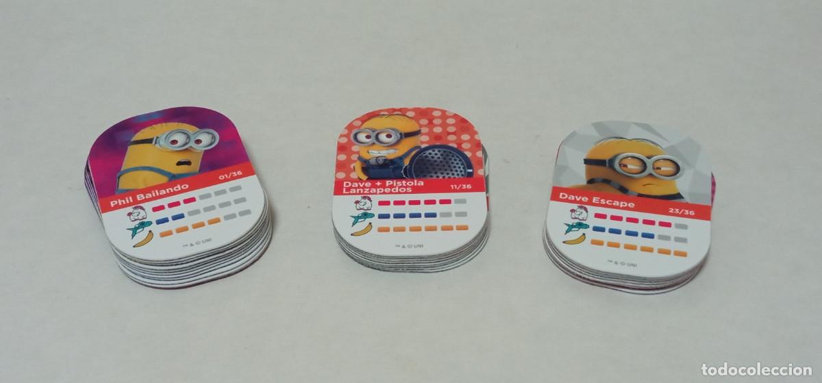 Trading cards: Cartas Cromos 3D - Mi Villano Favorito Gru Minions Supermercado DIA