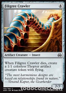 Trading Cards: Carta MTG-Miriapode di Filigrana-Aether Revolt-ITA-NM-C- - Magic The Garthering