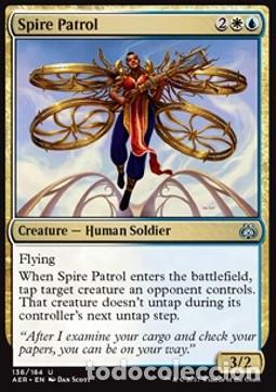 Trading Cards: Carta MTG-Pattuglia della Spirale-Aether Revolt-ITA-NM-U- - Magic The Garthering