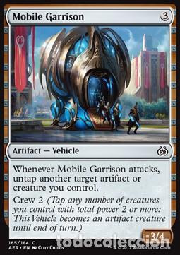 Trading Cards: Carta MTG-Presidio Mobile-Aether Revolt-ITA-NM-C- - Magic The Garthering