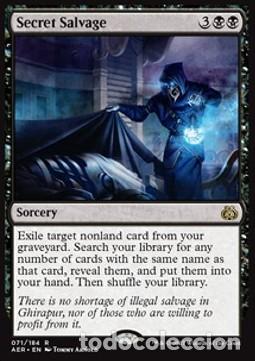 Trading Cards: Carta MTG-Recupero Segreto-Aether Revolt-ITA-NM-R- - Magic The Garthering