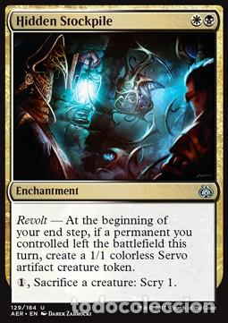 Trading Cards: Carta MTG-Riserva Nascosta-Aether Revolt-ITA-NM-U- - Magic The Garthering