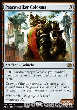 Trading Cards: Carta MTG-Colosso Pacificatore-Aether Revolt-ITA-NM-R - Magic The Garthering