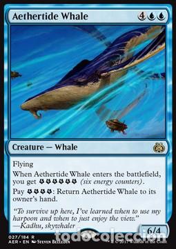 Trading Cards: Carta MTG-Balena della Marea Eterea-Aether Revolt-ITA-NM-R - Magic The Garthering
