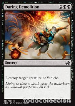 Trading Cards: Carta MTG-Demolizione Audace-Aether Revolt-ITA-NM-C - Magic The Garthering